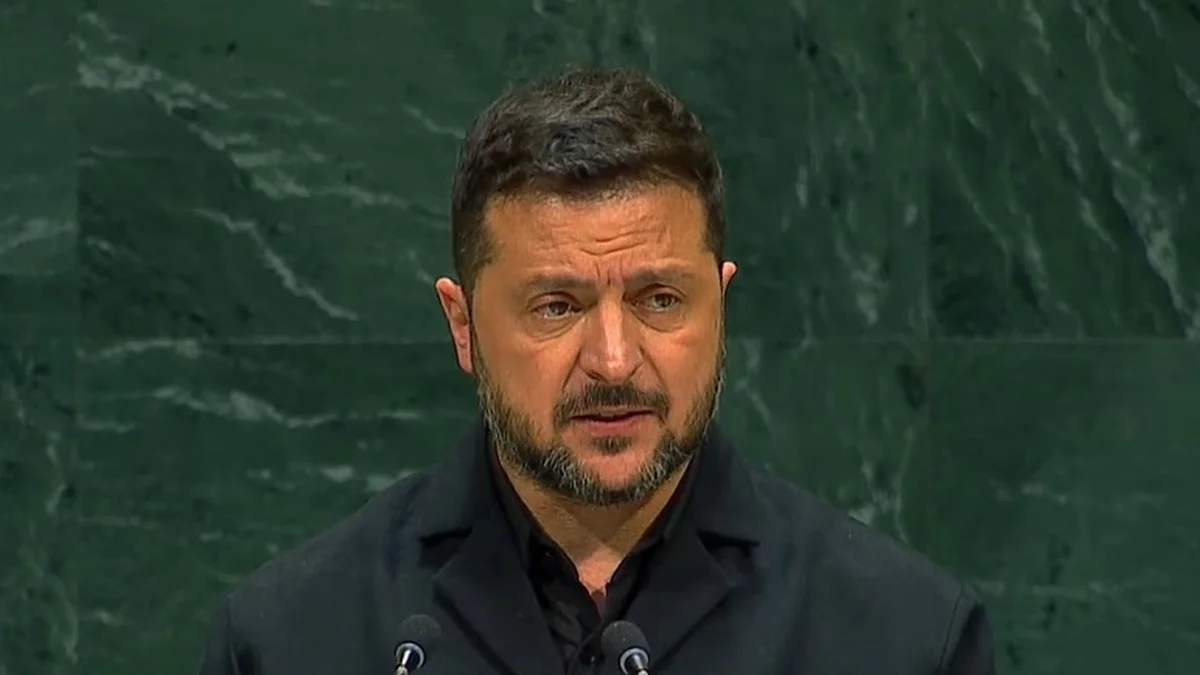 ONU: Zelensky acusa Putin de ser a raiz da guerra e que "deve ser parado"