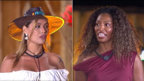Darlin Ferrattry, Serginho Hondjakoff e Stephanie Gomes disputam a Prova do Fazendeiro nesta quarta (23)