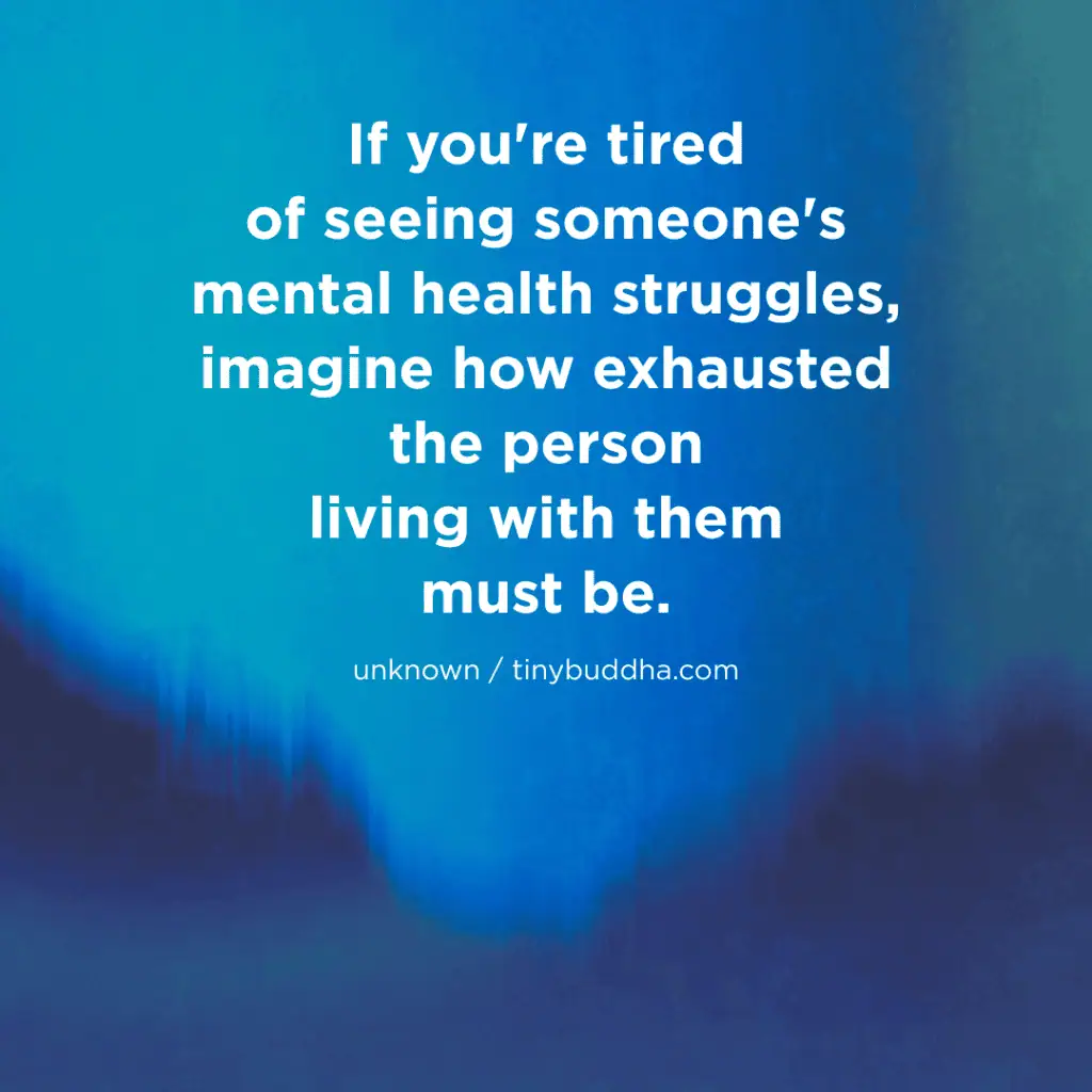 Lutas de Saúde Mental de Alguém