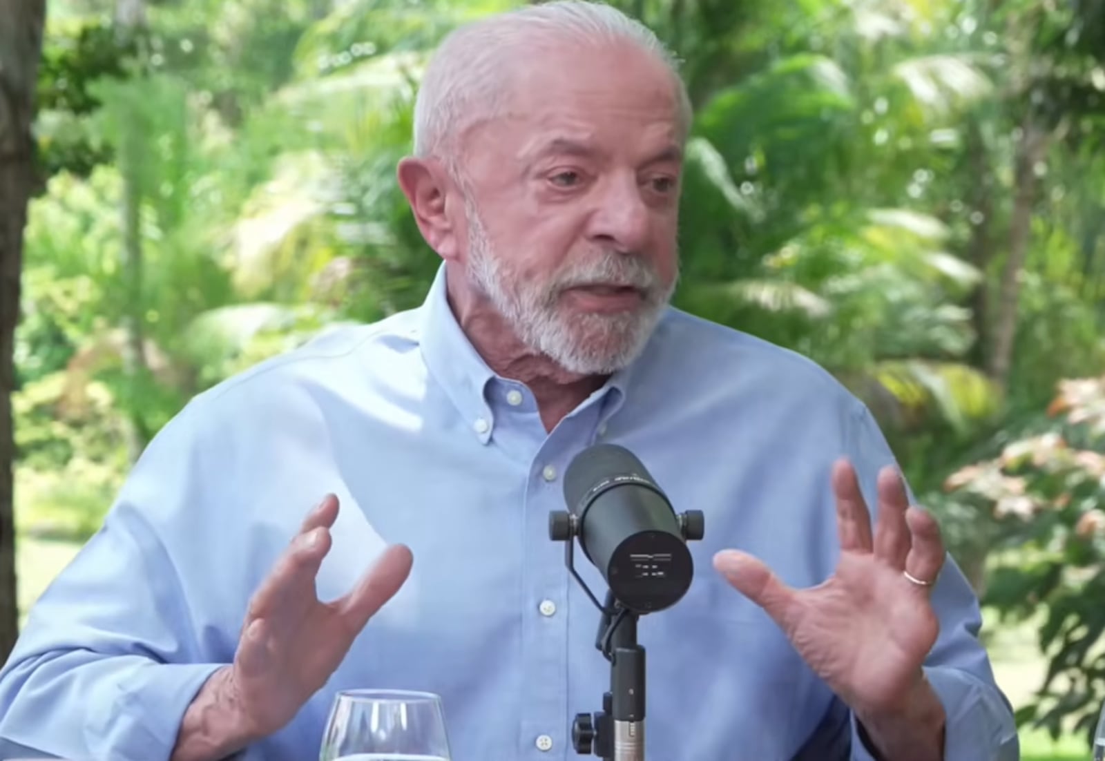 Declarações de Lula foram dadas durante entrevista a podcasts Reprodução/Redes sociais @lulaoficial - 30.09.2026