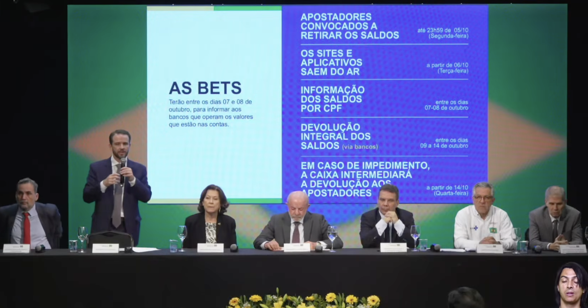 Quando começa a valer a proibição de apostas em bets no Brasil? Veja as datas
