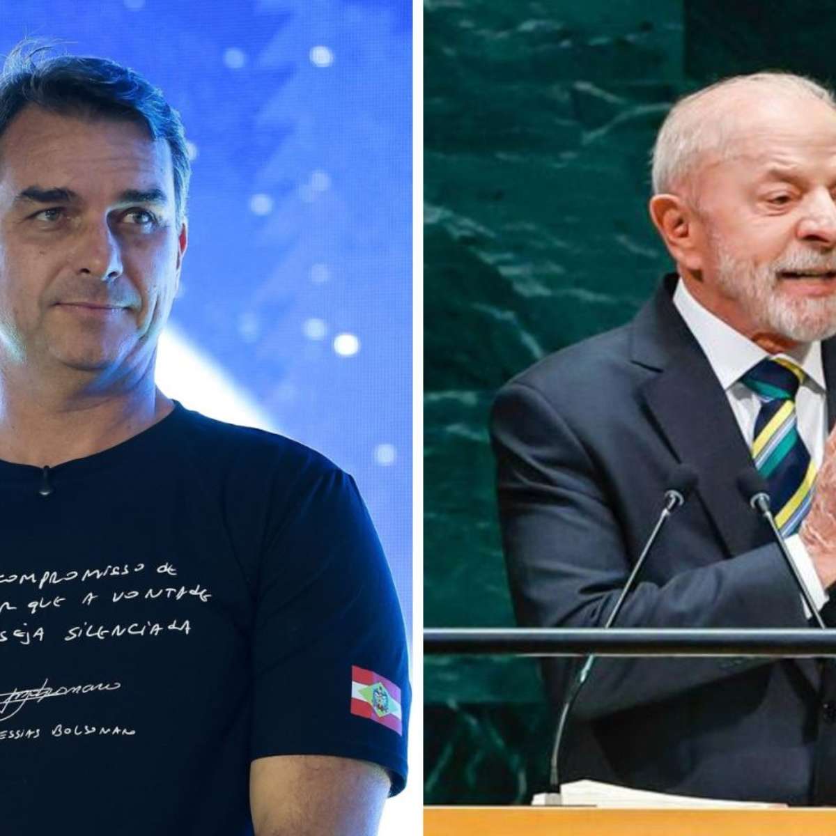 Pesquisa Atlas-Bloomberg: Flávio tem 47,7% das intenções de voto no 2º turno; Lula, 47,6%