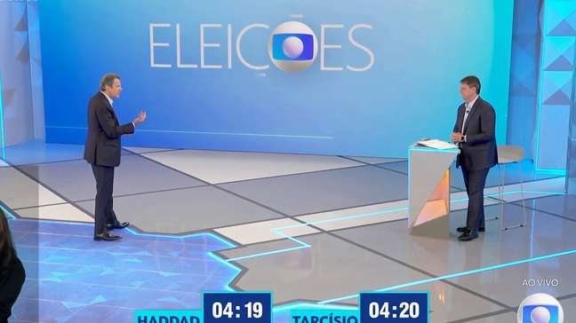 Como foi o debate entre candidatos ao governo de São Paulo da TV Globo em 5 pontos