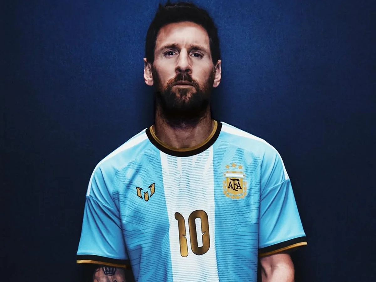 Revelados detalhes da camisa de despedida de Lionel Messi da Argentina