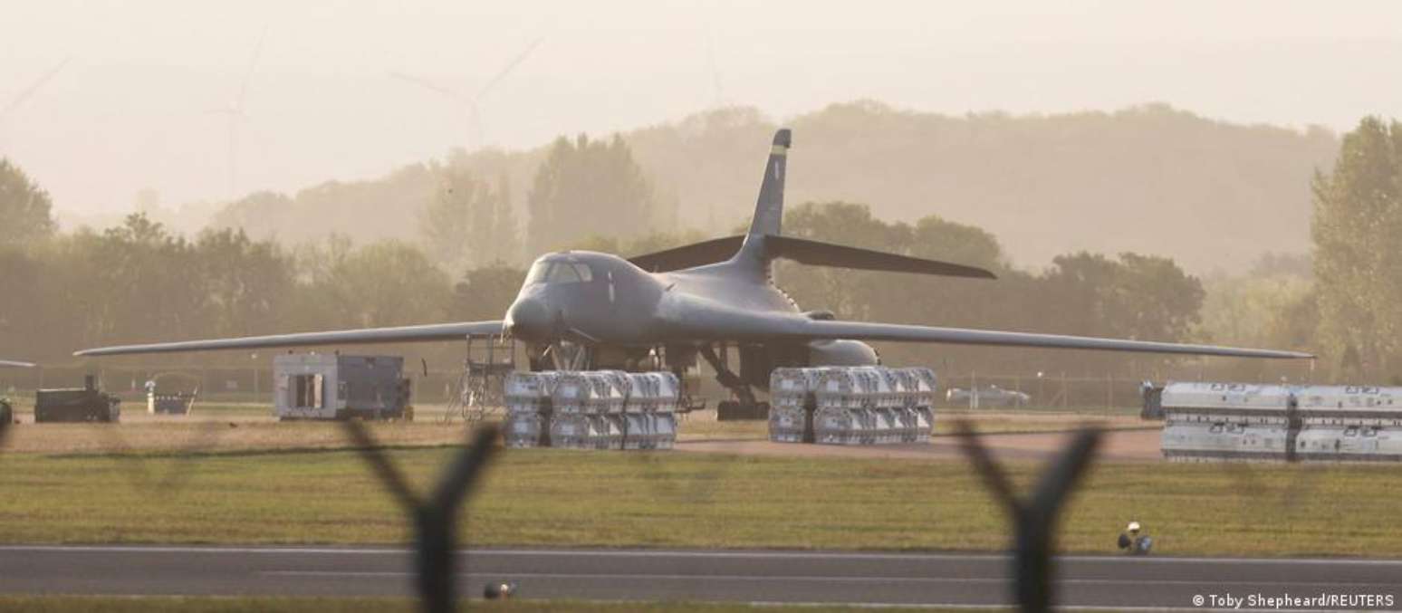Força Aérea dos EUA tem usado a base de Fairford para ações defensivas na guerra contra o Irã