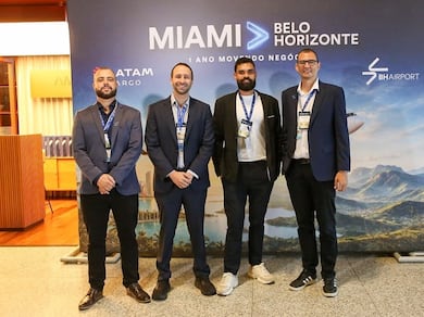 LATAM Cargo completa um ano da rota Miami–Confins com mais de 800 toneladas transportadas
