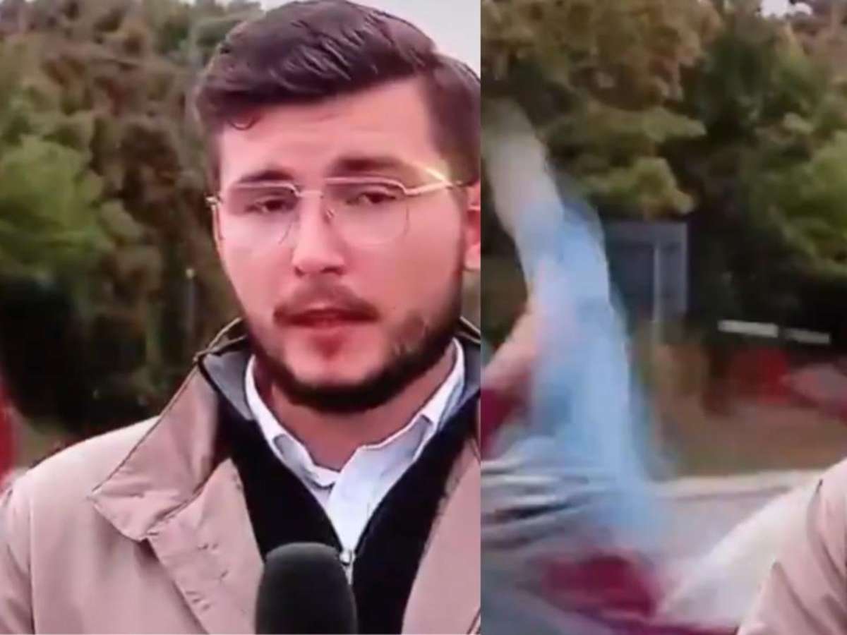 Adolescente é atropelada ao vivo enquanto TV cobria outro acidente na Polônia; veja