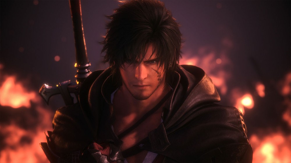Final Fantasy XVI chegou ao PC com a intensa jornada de vingança do personagem Clive Rosfield — Foto: Reprodução/Steam