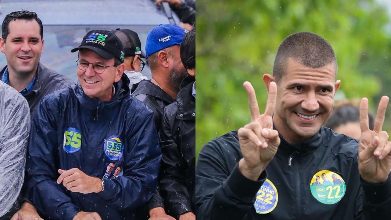Paes e Ruas disputam o governo do RJ