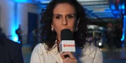 Malu Gaspar diz que Flávio Bolsonaro exigiu ausência de Renan do Santos em debate Foto: Reprodução/GloboNews