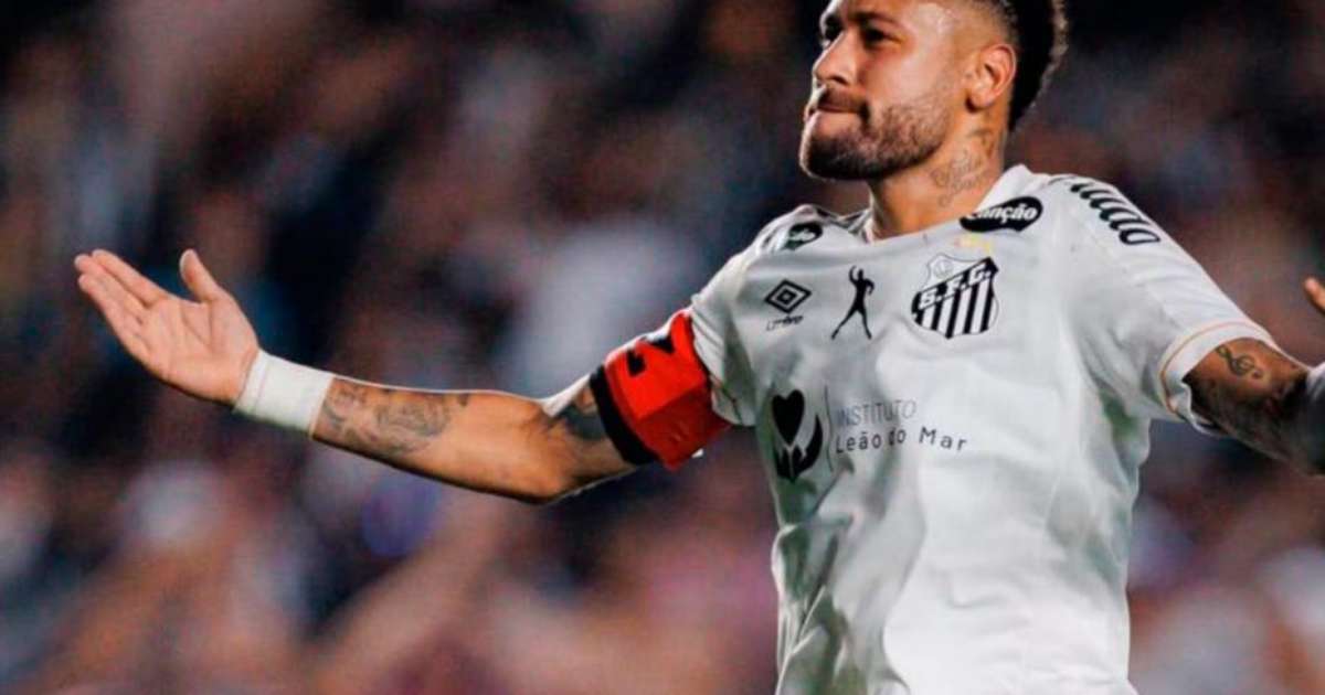 Neymar celebra elenco do Santos em foto com reforços: 'Se for um sonho, não me acorde'