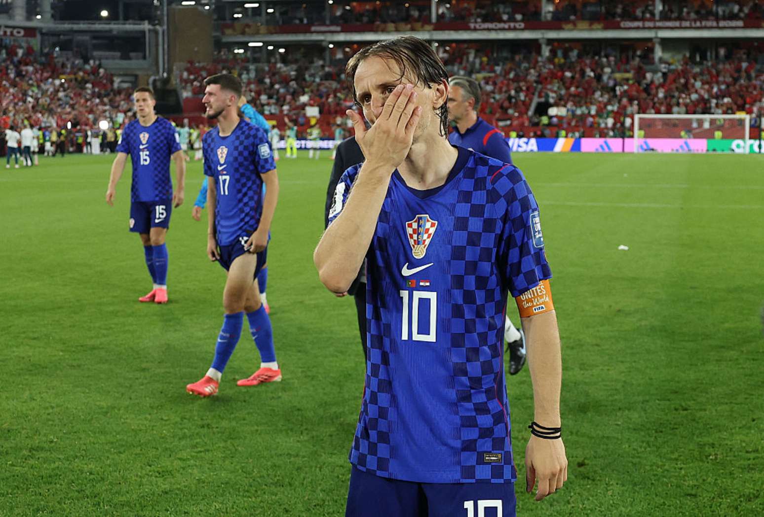 Modric ap&oacute;s elimina&ccedil;&atilde;o da Cro&aacute;cia para Portugal