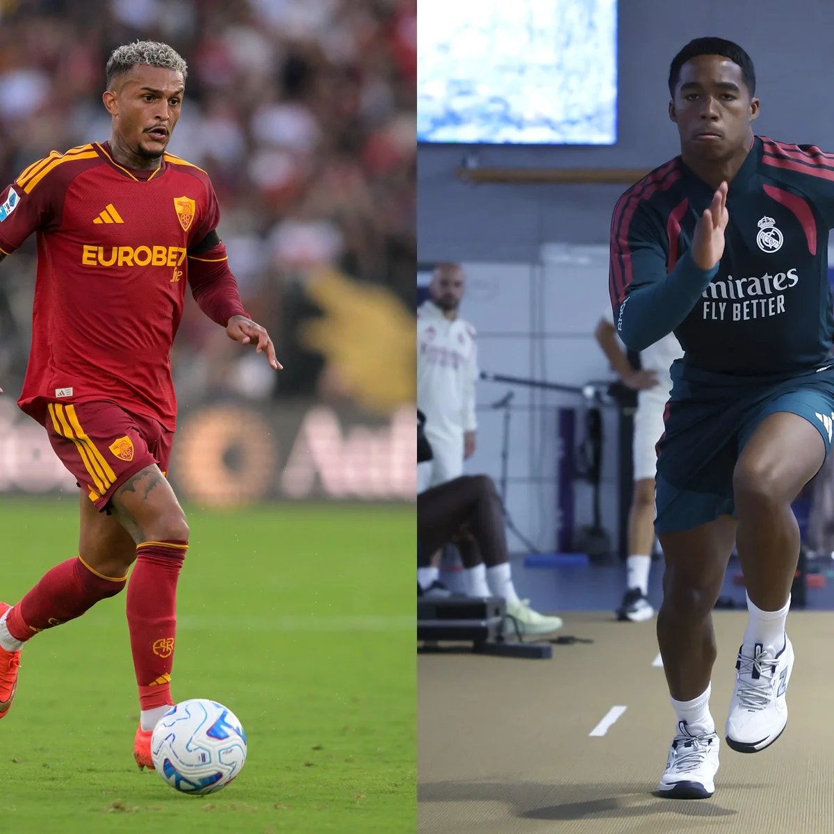 Wesley convida Endrick para jogar na Roma após poucas chances no Real