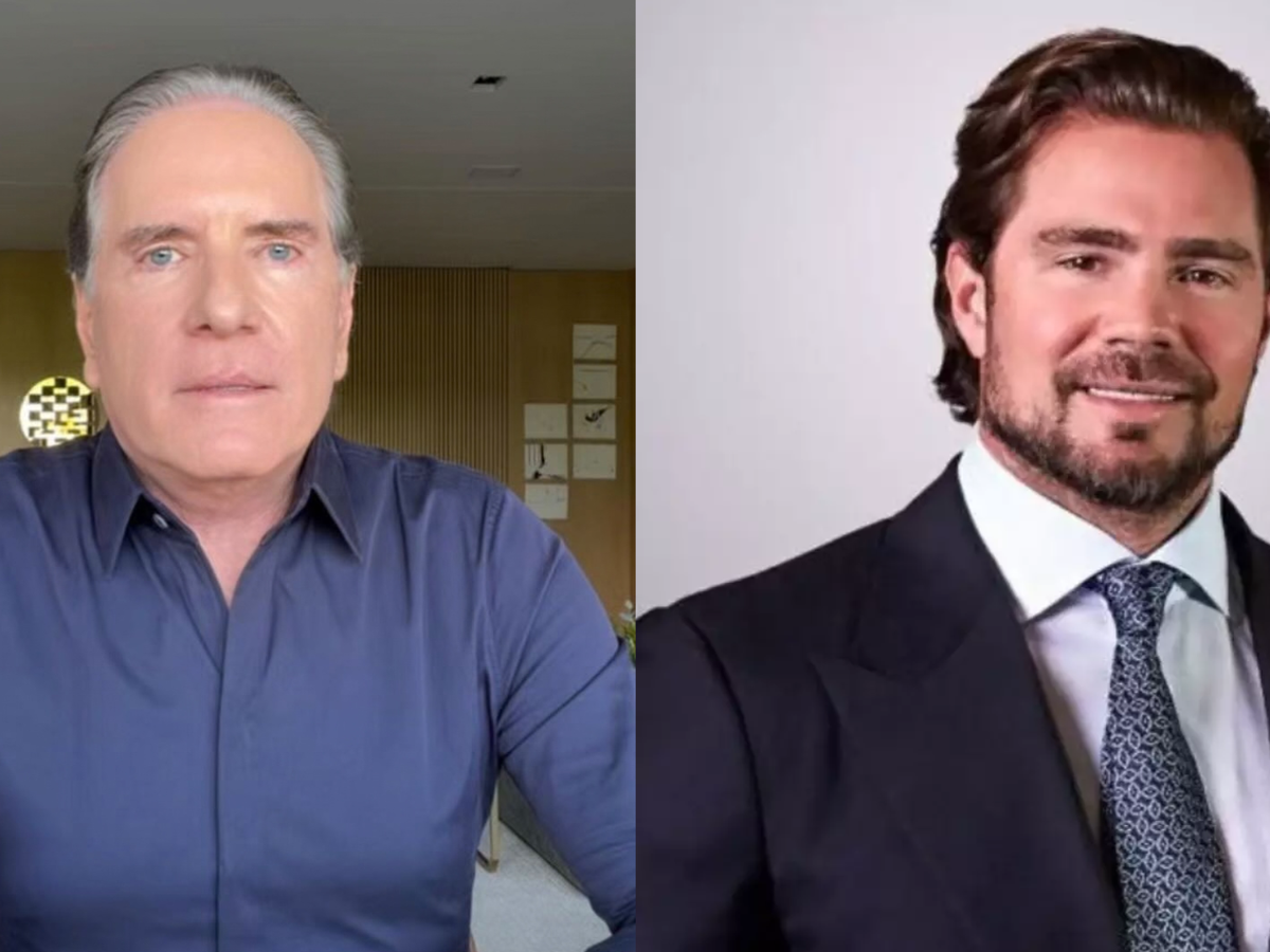 Roberto Justus se pronuncia após mensagens de cobrança enviadas a Vorcaro