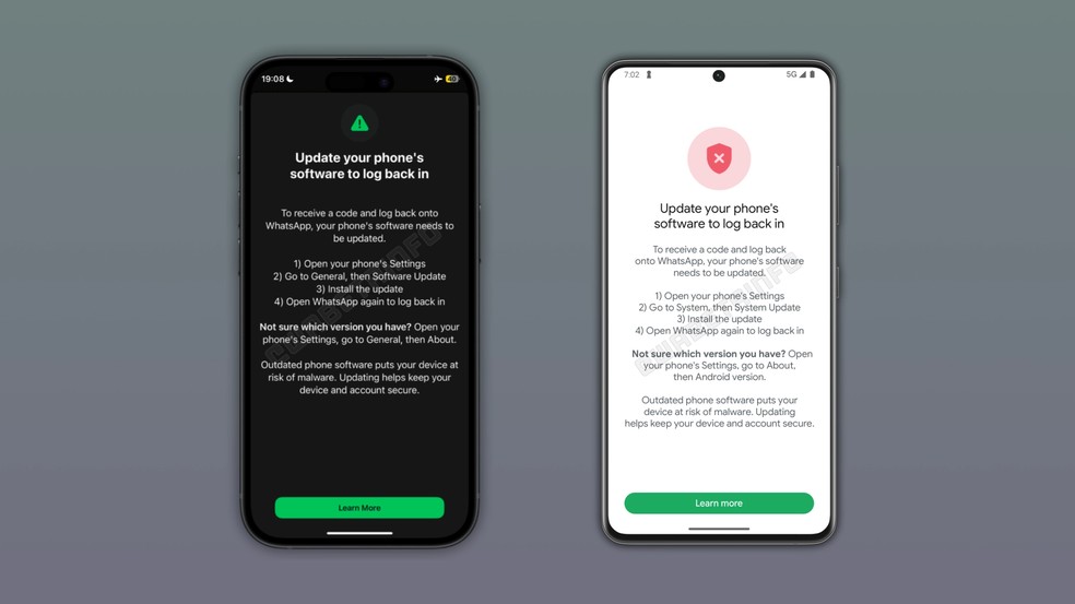 WhatsApp começou a bloquear login em celular desatualizado; entenda