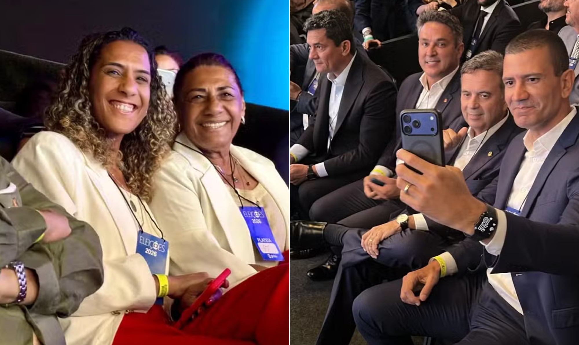 Risadas bolsonaristas, provocação sobre chocolate e dicas de Tarcísio a Flávio: o debate da TV Globo que você não viu