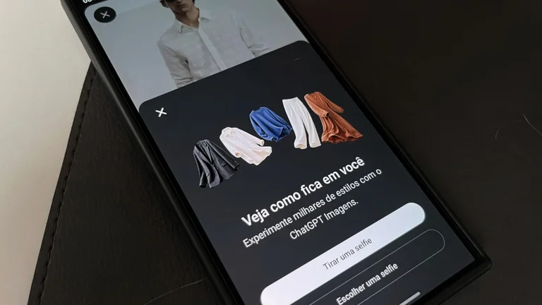 ChatGPT ganha provador virtual para você testar roupas por foto antes de comprar