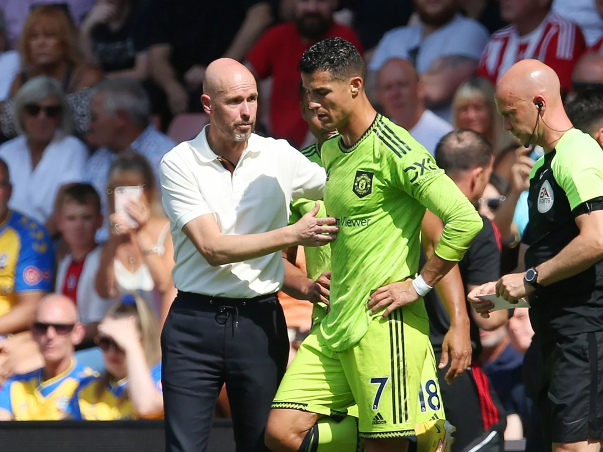 Ten Hag critica Cristiano Ronaldo e aponta falta de preparo: "Não corria"