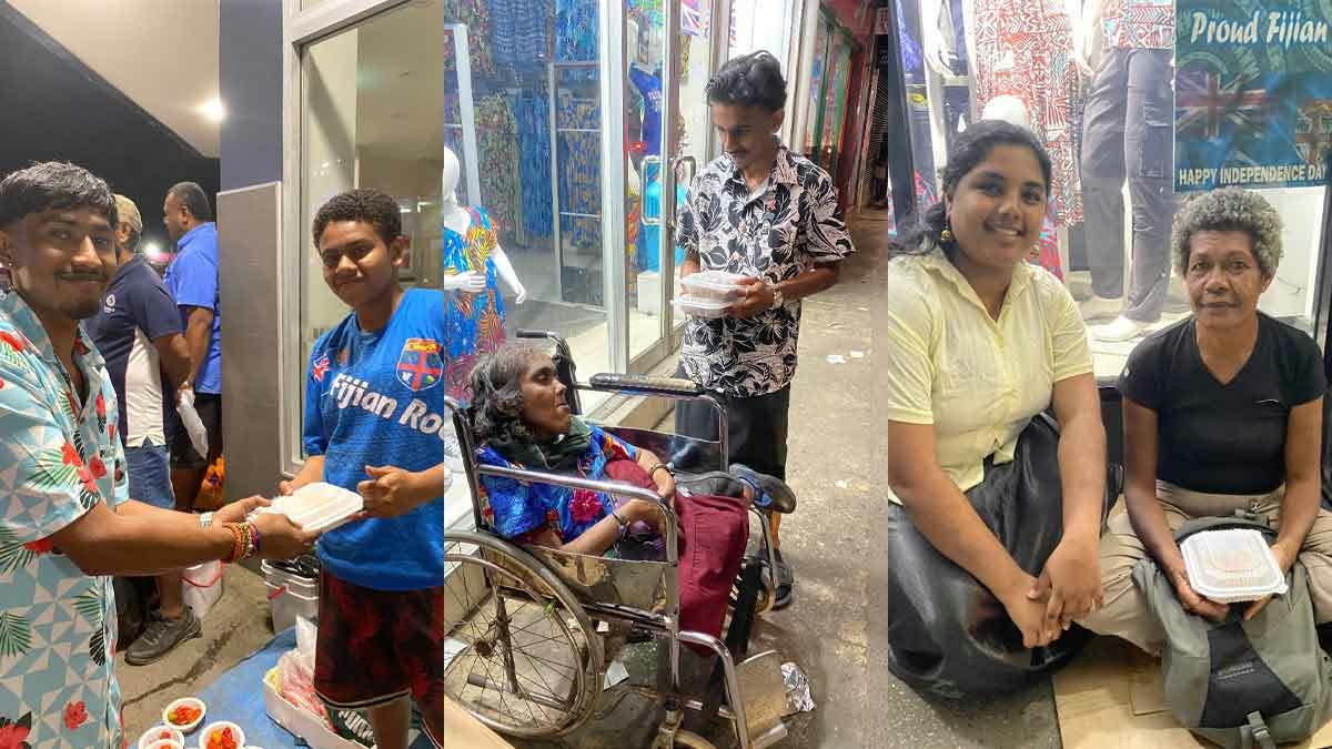 Noqu Viti Foundation marks Fiji Day by distributing food packs to people in need