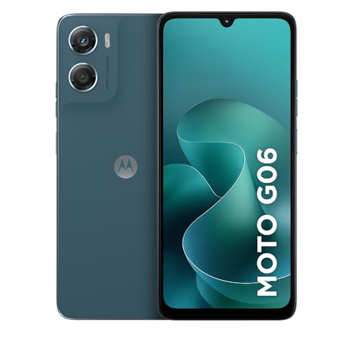 Smartphone Motorola Moto g06 - 128GB 4GB RAM Azul Marinho