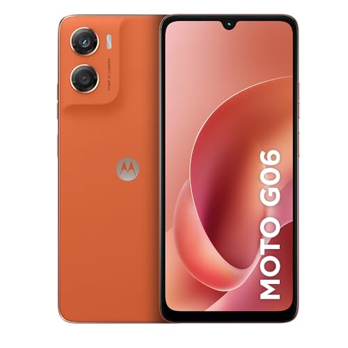 Smartphone Motorola Moto g06 - 128GB 12GB RAM e Camera 50MP com AI Bateria de 5200 mAh Tela 6.9
