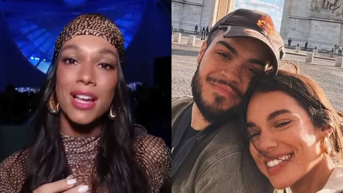 Alane Dias reage a rumores de término com Francisco Gil: "Juntinhos"