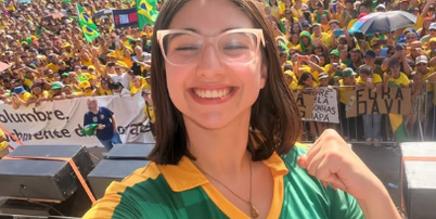 Maria Eduarda Campopiano Monteiro foi a candidata a deputada estadual mais votada em SP Foto: Reprodu&ccedil;&atilde;o/Instagram
