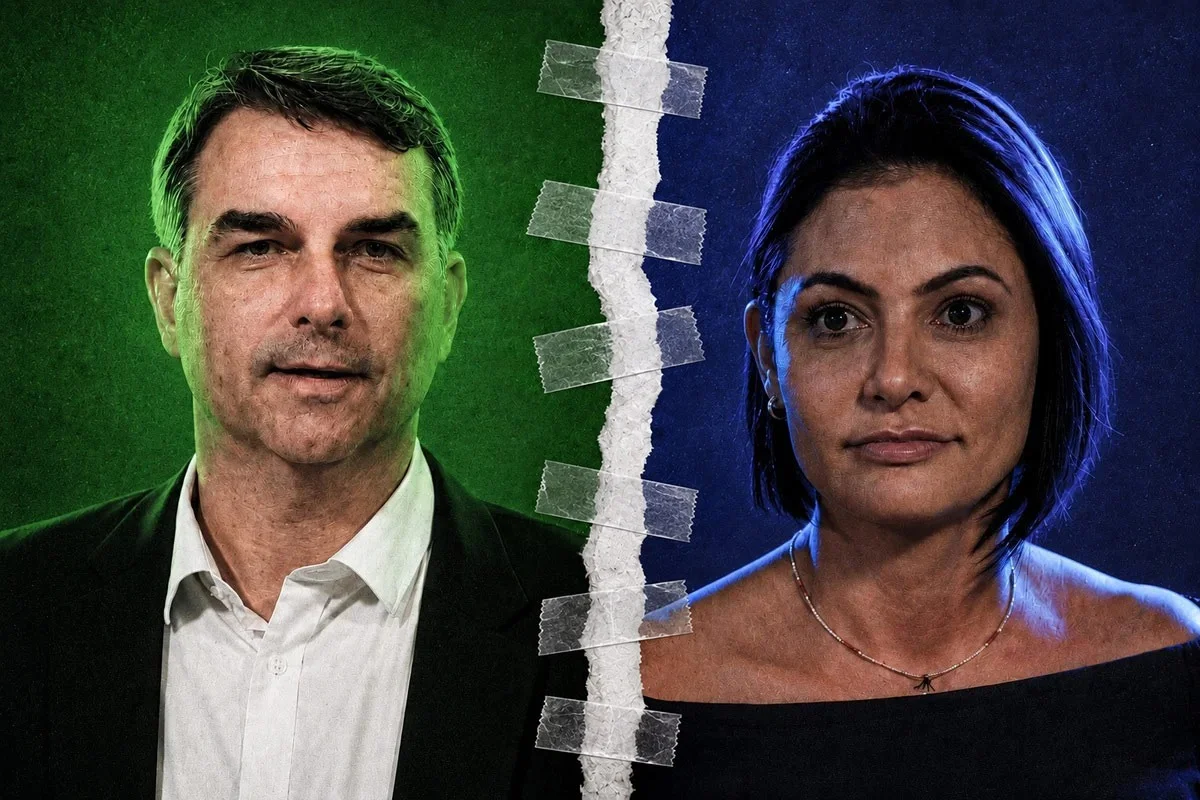 Flávio encerra campanha do 1º turno sem agenda de rua com Michelle