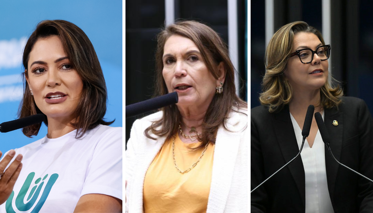 Senado no DF: Michelle Bolsonaro tem 35% no 1º voto, Bia Kicis, 16,2%, e Leila do Vôlei, 14,4%