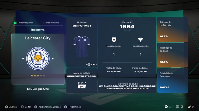 EA FC 27: 10 times para reconstruir e dominar o Modo Carreira