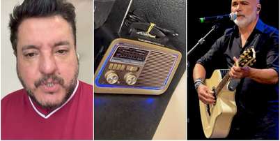 Bruno conta que rádio ligou sozinho e tocou música de Rick Foto: Reprodução/Instagram
