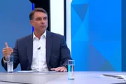 Flávio Bolsonaro na TV Globo