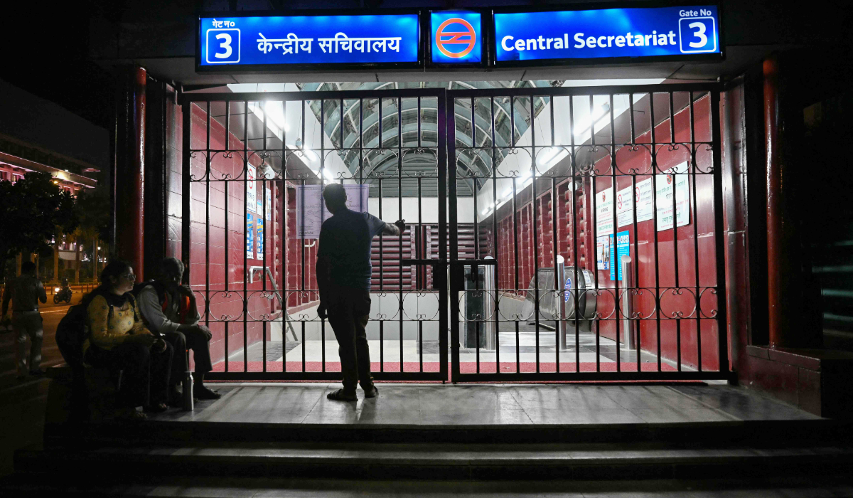 Delhi foi isolada antes de protesto juvenil contra o chefe das eleições indianas