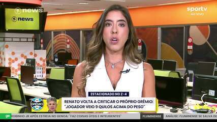 Mari Pereira comenta sobre situação de Renato Gaúcho no Grêmio