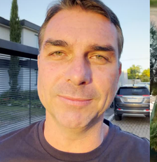 R$ 6,2 milhões, terreno de 2.400 m², 1.100 m² construídos e quitada 27 anos antes do previsto: a mansão de Flávio Bolsonaro, candidato à Presidência em 2026, que triplicou seu patrimônio. Foto: Reprodução/Instagram, @flaviobolsonaro / Youtube: @CNNbrasil / Purepeople