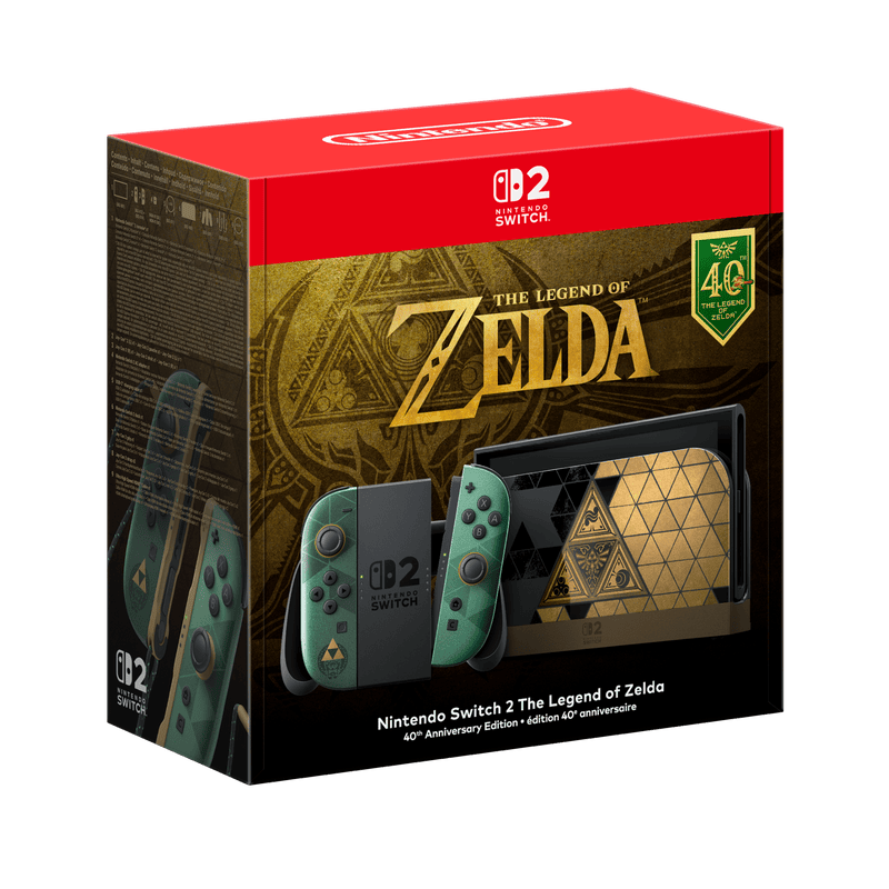 Produtos de aniversário da Lenda de Zelda já estão disponíveis para pré-encomenda na África do Sul.