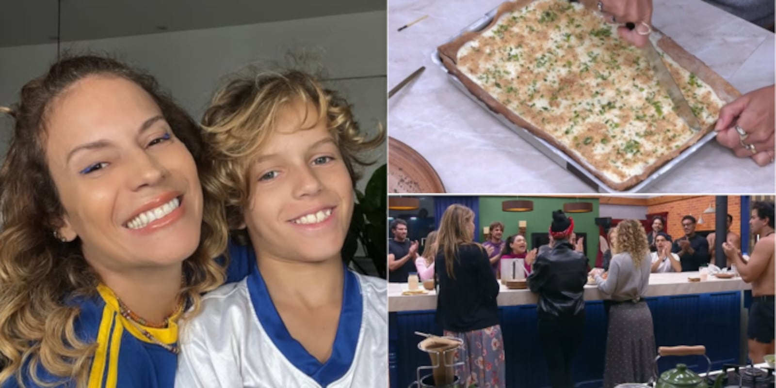 Maíra comemorou o aniversário do filho no reality Reprodução/Instagram