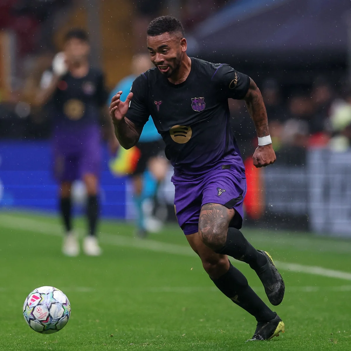 Jesus tem 2ª melhor média de participações em gols por minuto no Barcelona