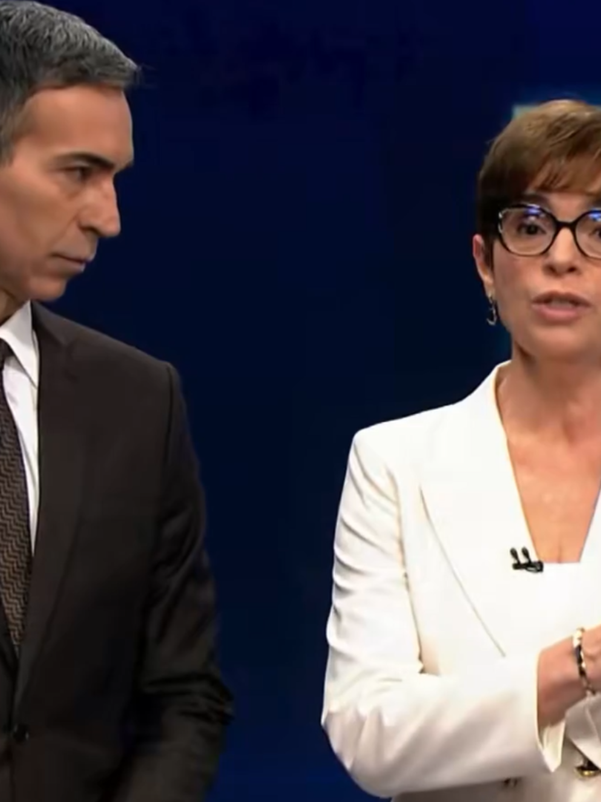 Renata Lo Prete é exaltada e César Tralli criticado em cobertura do segundo turno das eleições