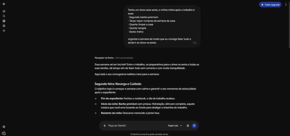 O que fazer com um agente de IA gratuito — Foto: Reprodução/Erika Martins