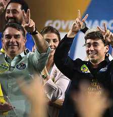 Nikolas foi o deputado federal mais votado da história do país e popularizou um modelo de político que se multiplicou nesta eleição Foto: Getty Images / BBC News Brasil