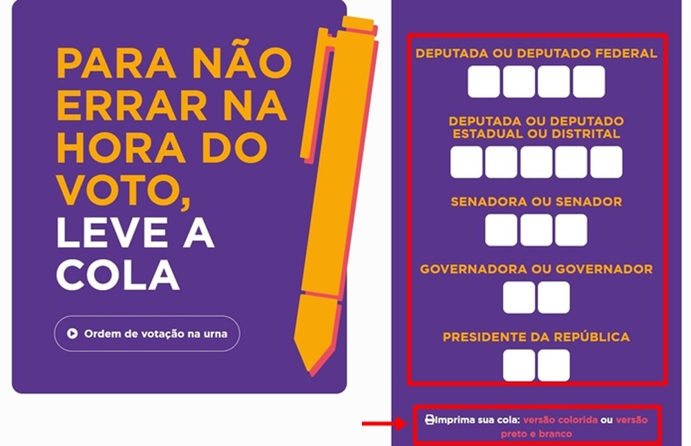 Como votar na urna eletrônica nas Eleições 2026: veja ordem de votação