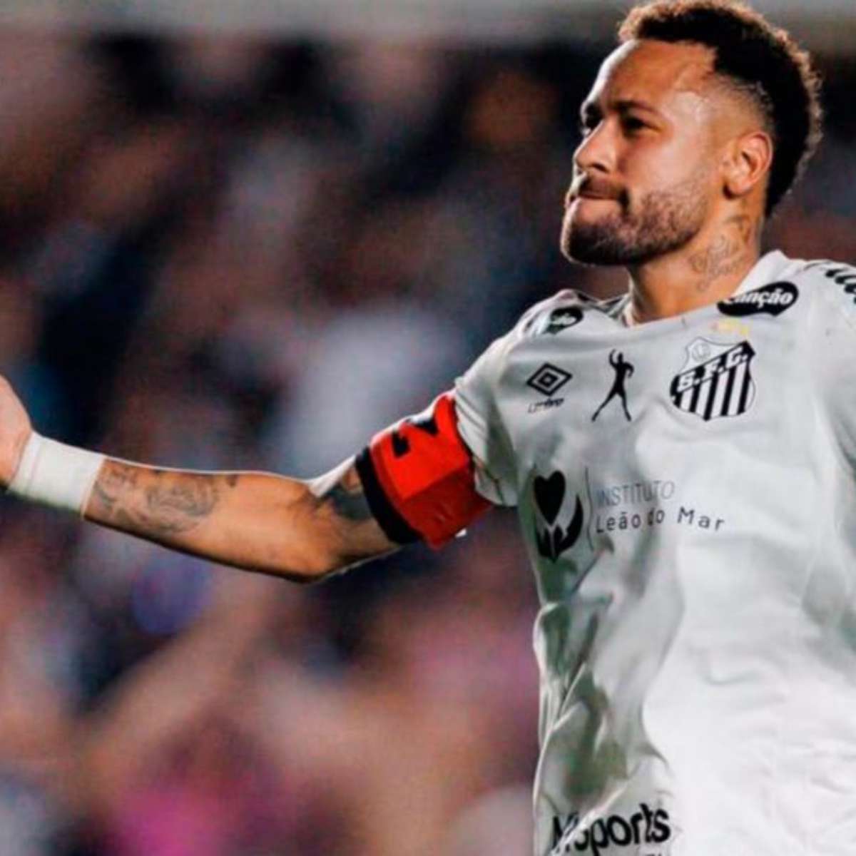 Neymar celebra elenco do Santos em foto com reforços: 'Se for um sonho, não me acorde'