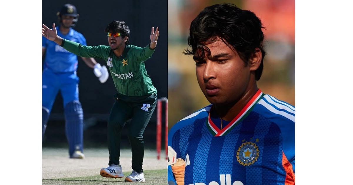 A celebração de bebê de Saim Ayub após eliminar Vaibhav Sooryavanshi se torna viral