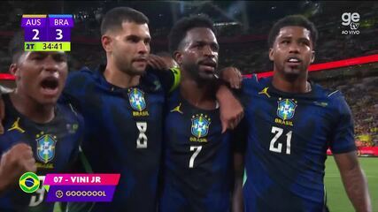 Confira os melhores momentos de Austrália 2 x 4 Brasil na ge tv