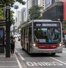 Ônibus em São Paulo Foto: