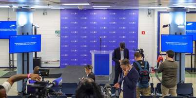 Debate na TV Globo cancelado , no Projac , zona oeste do Rio de Janeiro Foto: Pedro Kirilos/Estadão / Estadão